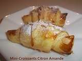Tour en Cuisine #71 - Mini-Croissants Citron Amande