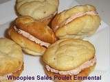 Whoopie Day #6 - Whoopies Salés Poulet Emmental