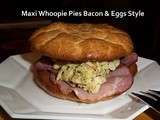 Whoopie Pies Day #12 - Maxi Whoopie Pies Bacon & Eggs Style