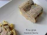 Fois gras maison facile au four sans terrine