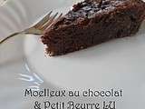 Moelleux au chocolat & Petit Beurre lu
