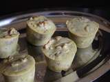 Muffins salés Roquefort, Poire & Noix sans gluten