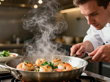 Saint jacques et crevettes ail et persil : la technique de cuisson parfaite