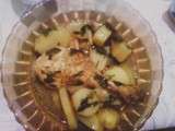 Ramadan plat tajine de poulet aux pommes de terre