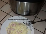 Pâtes carbonara (sans lait ni gluten)