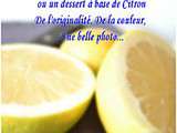 Creme brulee au citron