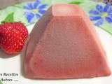 Pyramide glacée fraise mascarpone