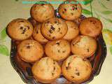 Muffins aux pépites de chocolat et à la noix de coco
