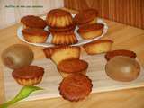 Muffins de kiwi aux amandes
