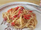 One Pot Pasta Tomates-Lardons