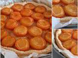 Tarte aux abricots et à la noix de coco