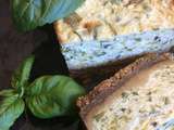 Cheesecake courgette et basilic