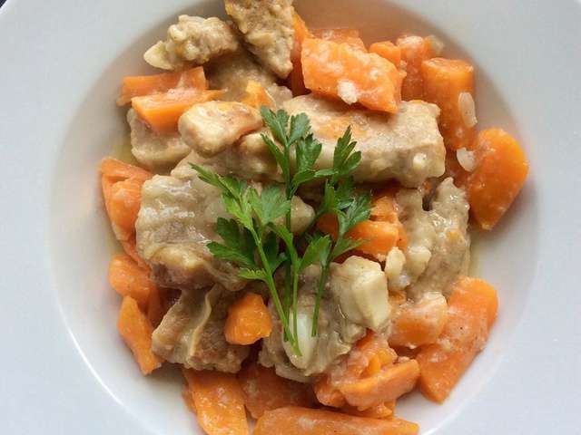 Recettes de Sauté de veau aux carottes