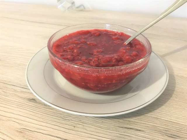 Recettes de Compotée et Framboises