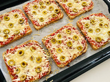 Pizza Express sur Pain de Mie aux Graines d'Avoine