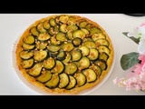 Tatin de courgettes au miel : La recette facile et croustillante