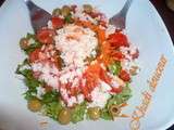 Salade composé au crabe