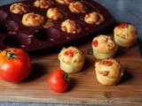 Muffins salés aux tomates cerises