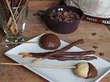 Sticks au chocolat façon mikado