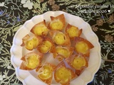 Coupelles au cheddar dans des pâtes à won ton