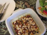 Courgettes farcies aux saucisses italiennes
