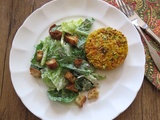 Croquettes express + Salade César légère, bis