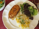 Darnes de saumon, façon japonaise