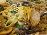 Fettucine au canard confit