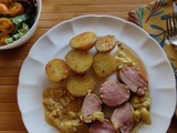 Filet de porc, sauce à la pomme et au cari, bis