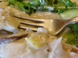 Filets de sébaste en sauce crémeuse
