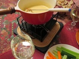 Fondue au fromage pour deux