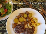 Galettes d’agneau aux herbes