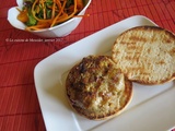 Galettes et boulettes de poulet haché, 2 repas pour 2, bis