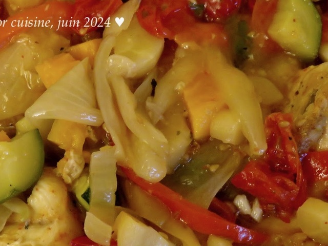 Recettes de Poulet aux légumes de Messidor cuisine, vol. 2