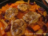 Osso buco de porc aux abricots et aux dattes, bis