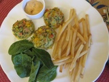 Petites galettes de courgette au thon à améliorer