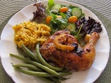 Poulet en crapaudine, version de base