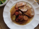 Rôti de porc au four, miel et moutarde bis,