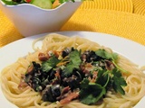 Spaghetti aux escargots et aux tomates séchées, bis