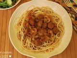 Spaghetti aux saucisses italiennes, version simplifiée