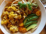 Tacos au chou-fleur rôti et plus