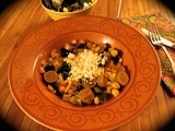 Tajine express, merguez et pois chiches, bis