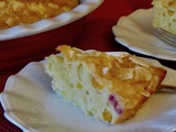Tarte menteuse aux nectarines et au chocolat blanc