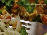 Tofu en sauce aux arachides du mercredi soir