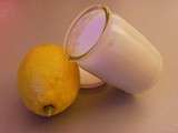 Yaourts aux pépites de citron
