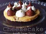 Cheesecake Revisité : Cream cheese, Chocolat & Noix de pécan