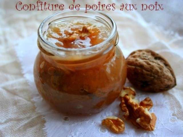 Les Meilleures Recettes de Confiture de poires et Noix