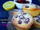 Muffins au Lemon – curd et framboises