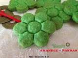 Biscuits amandes - pandan