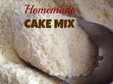 Mélange à gâteau maison (homemade cake mix)